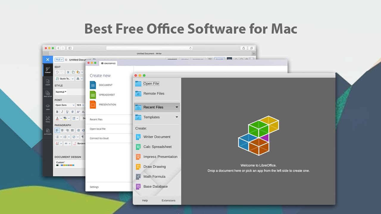 what is the best microsfot office program for mac software os x?